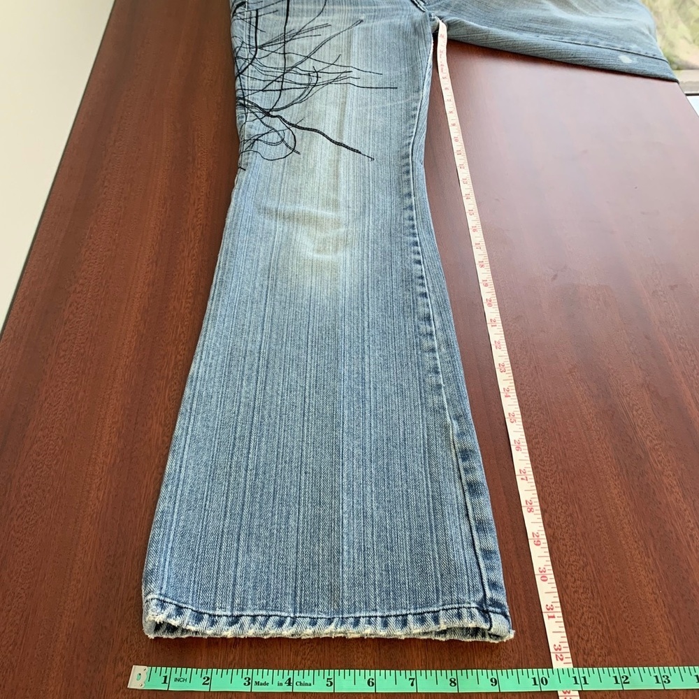 Armani Exchange Mid-rise Bootcut 100% Cotton - Picture 7 of 8